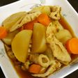 いつもの常備菜 大根と竹輪の甘辛煮