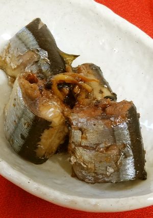 圧力鍋で　骨まで食べられるさんま煮-レシピのメイン写真