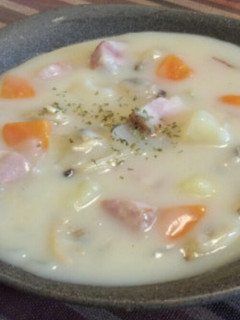 簡単あさりチャウダー-レシピのメイン写真