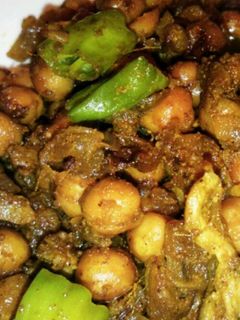 ひよこ豆のカレー炒め♣-レシピのメイン写真