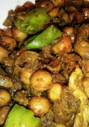 ひよこ豆のカレー炒め♣-レシピのメイン写真