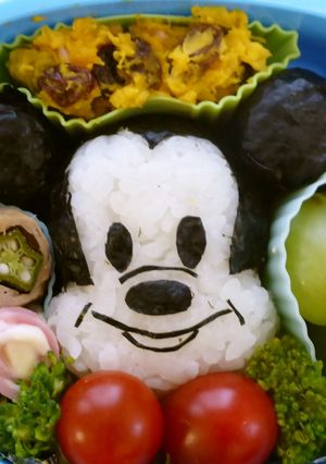 ミッキー☆キャラ弁-レシピのメイン写真