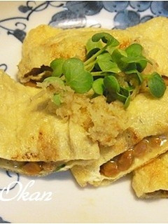 薄揚げの納豆包み-レシピのメイン写真