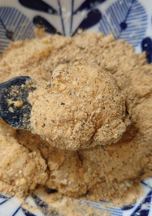 豆腐でモチモチわらび餅風おやつ-レシピのメイン写真