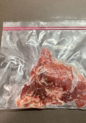 豚こま肉の味付け冷凍保存方法-レシピのメイン写真