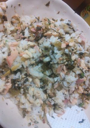 混ぜるだけ☆高菜飯-レシピのメイン写真