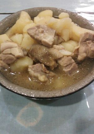 鶏肉とじゃがいものコンソメ煮-レシピのメイン写真