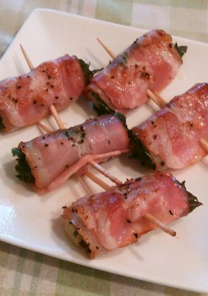 さつまいもとチーズと大葉のベーコン巻き-レシピのメイン写真