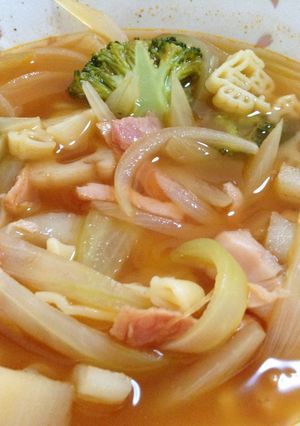 オニオンスープ＊れんこん入り＊-レシピのメイン写真