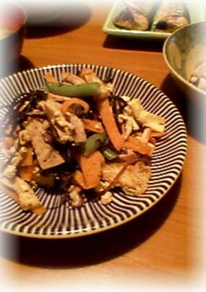 ひじきとお野菜の炒め煮-レシピのメイン写真