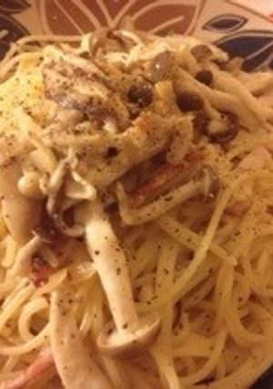 カルボナーラ-レシピのメイン写真