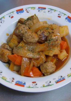 肉団子の甘酢炒め-レシピのメイン写真