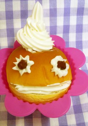 ★白いネオソフト★であんぱんこさん-レシピのメイン写真