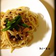 ツナ塩昆布の冷製パスタ☆玉ねぎソースで