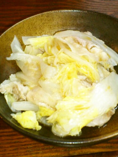 *たっぷり白菜と豚肉の重ね蒸し*-レシピのメイン写真