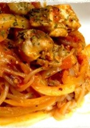 ダイエット!!しらたきでトマトパスタ❥-レシピのメイン写真