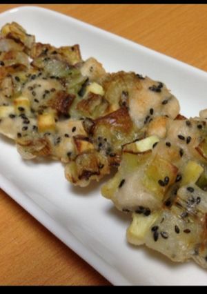 ごま香るササミとさつまいものかき揚げ-レシピのメイン写真