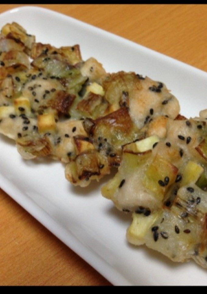 ごま香るササミとさつまいものかき揚げ-レシピのメイン写真