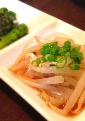 簡単副菜♡もやしの生姜醤油和え-レシピのメイン写真
