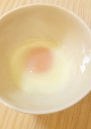 ♡半熟加減が見える温泉卵　節約にも-レシピのメイン写真
