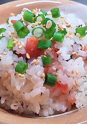 梅干し炊き込みご飯～ ちょっとバター風味-レシピのメイン写真