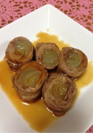 5分で完成‼弁当しょうが焼ロール-レシピのメイン写真