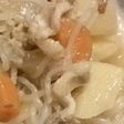 圧力鍋で 汁まで飲める肉じゃが