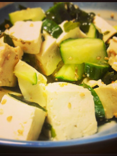 和風?中華?ウマウマごま豆腐サラダ-レシピのメイン写真