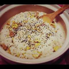 รูปของ 秋を味わう♡土鍋栗ごはん