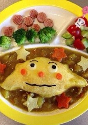 カレーパンマンプレート☆-レシピのメイン写真