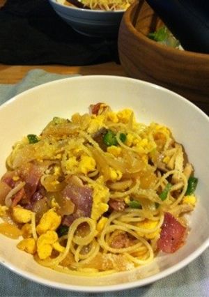 ケチャップなしで☆塩ナポリタン-レシピのメイン写真