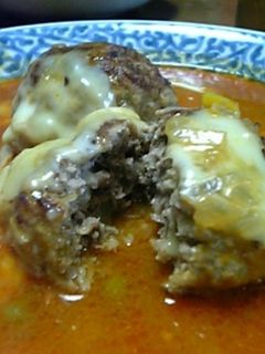煮込みハンバーグ-レシピのメイン写真