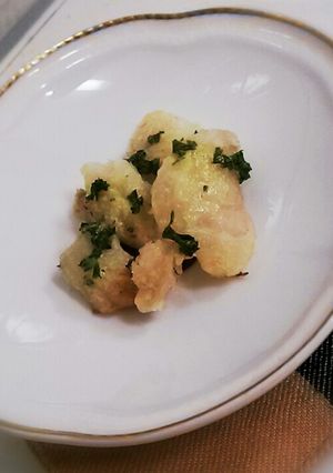 幼児食♪白身魚のパセリマヨ焼き-レシピのメイン写真