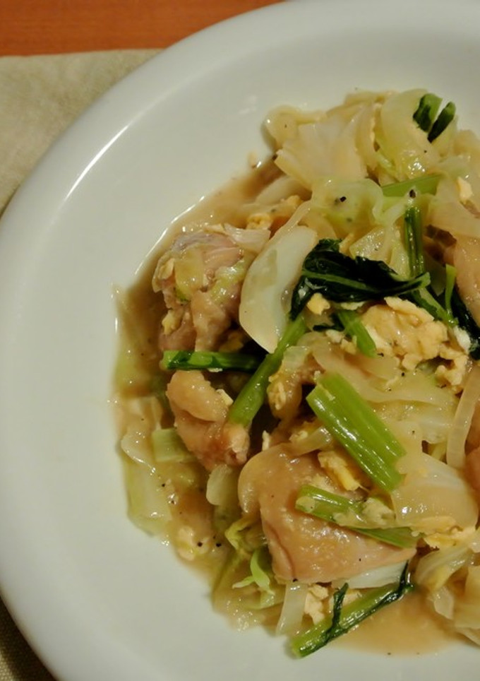 中華風鶏野菜炒め-レシピのメイン写真