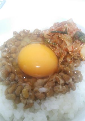 納豆キムチの満足ごはん♪-レシピのメイン写真