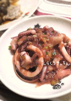 簡単美味＊イカの甘味噌炒め＊-レシピのメイン写真