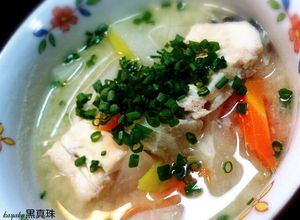 臭みなし絶品あら汁(今回はヒラマサ使用)-レシピのメイン写真