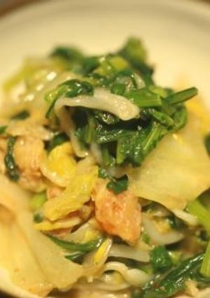 春菊キムチごま和え-レシピのメイン写真