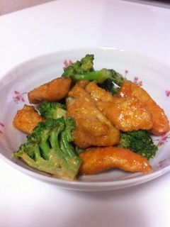 鶏胸肉とブロッコリーのオーロラソース和え-レシピのメイン写真