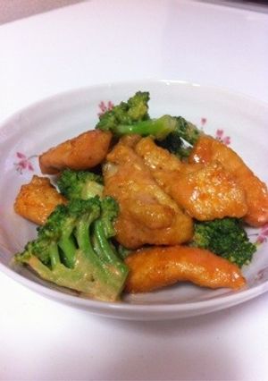 鶏胸肉とブロッコリーのオーロラソース和え-レシピのメイン写真