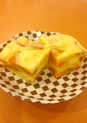 かぼちゃとチーズのほっこりケーキ-レシピのメイン写真