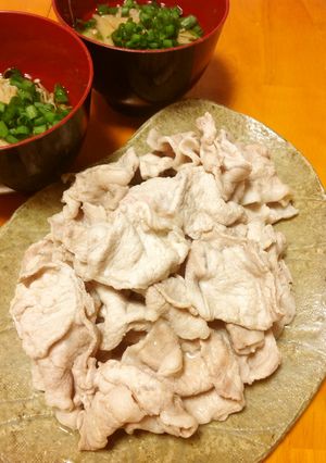 豚しゃぶ＆えのき茸ポン酢-レシピのメイン写真