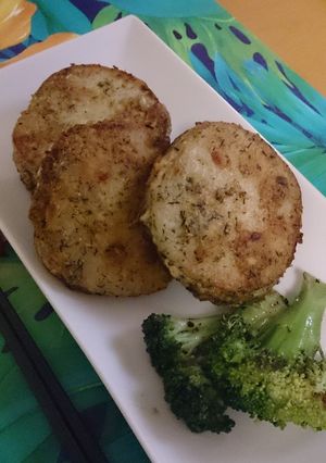 蓮根のヘルシ−挟み焼き-レシピのメイン写真