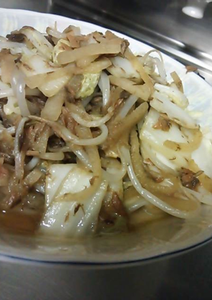 缶詰活用 まぐろ入りたっぷり野菜炒め-レシピのメイン写真