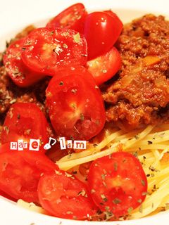 トマトなミートソース-レシピのメイン写真