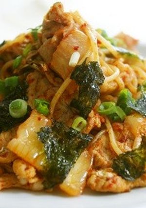 韓国風パスタ-レシピのメイン写真