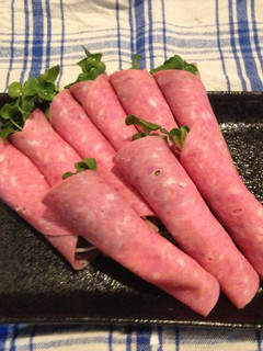 かいわれ&チーズのソフトサラミ巻-レシピのメイン写真