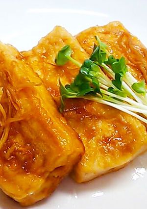 【簡単】お豆腐の生姜照り焼きステーキ-レシピのメイン写真