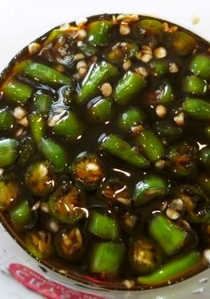 青唐辛子DE醤油-レシピのメイン写真