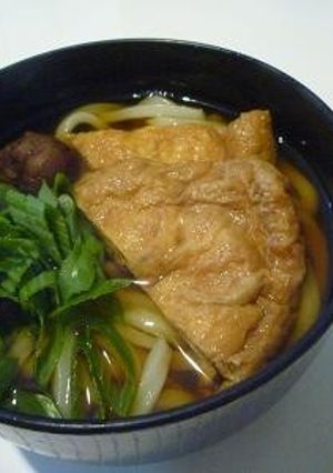 家で作るきつねうどん♪-レシピのメイン写真